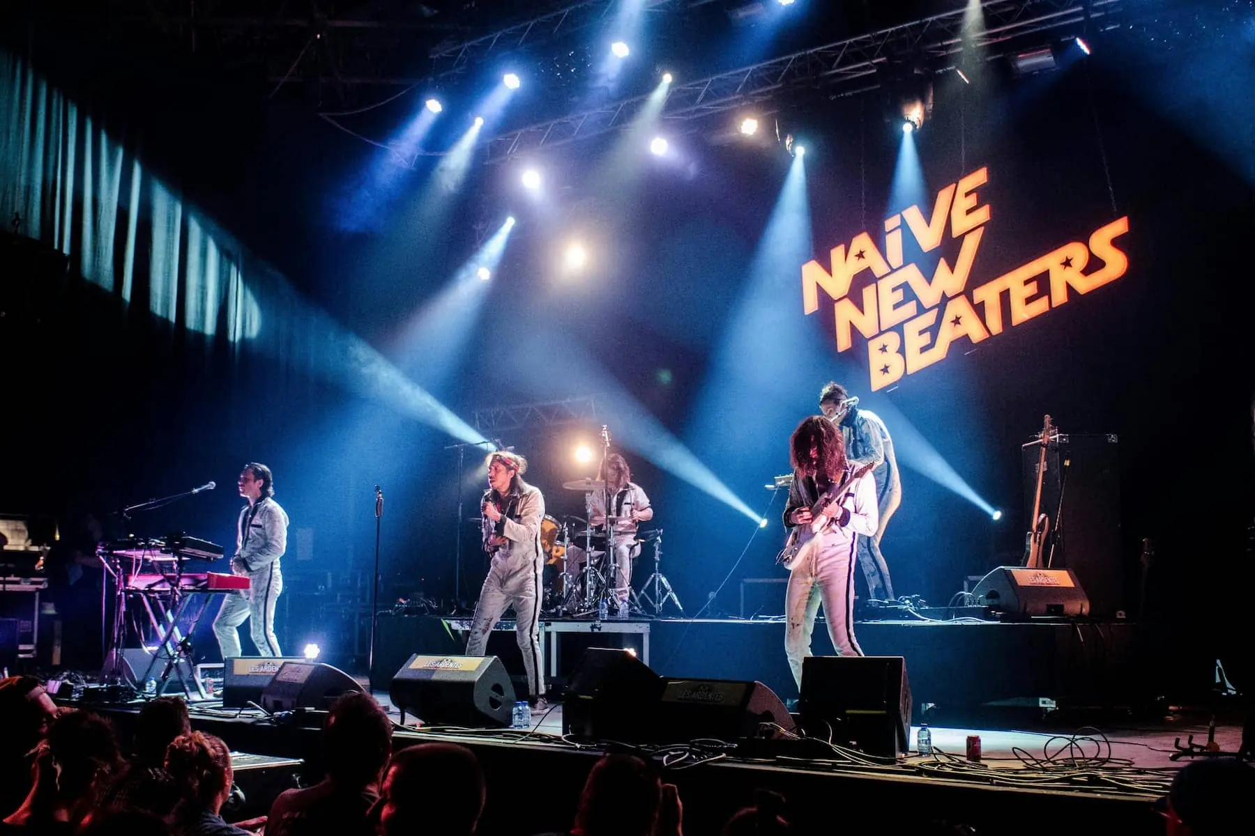 A band on-stage